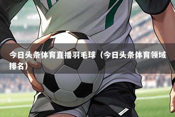 今日头条体育直播羽毛球（今日头条体育领域排名）