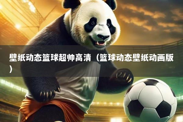 壁纸动态篮球超帅高清(篮球动态壁纸动画版)